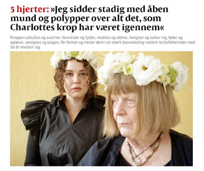 ♥♥♥♥♥ "To stærke, distinkte stemmer" - fem hjerter til 'Stræk din krop mod min' i Politiken